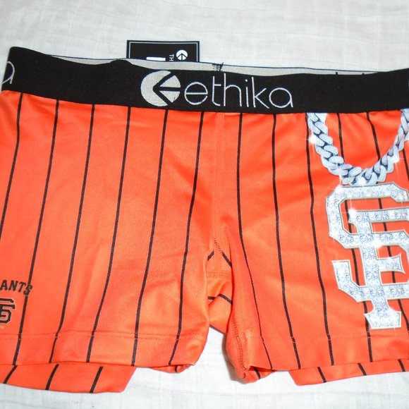 Women's San Francisco Giants Ethika Slugger Shorts Size Medium 4-6 MLB - Picture 1 of 2